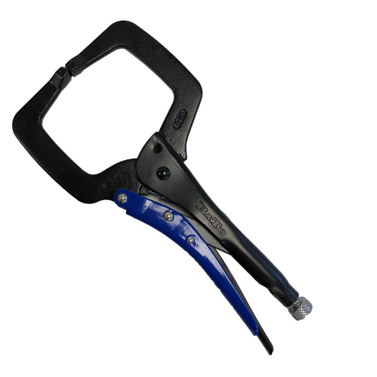 BATO Svetstång/hålltång CC 11" 275mm. Gap 0-88mm. C-käft. Nr. 6