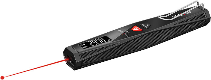 PREXISO P30A Mini penlaser afstandsmåler 0,35-30m.
