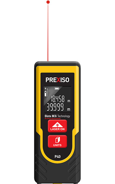 PREXISO P40 afstandsmåler 0,21-40m