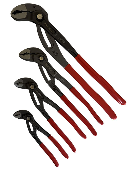BATO Polygrip tångsats Mamba Grip med Quick justering 175-250-300-400mm. 4 delar