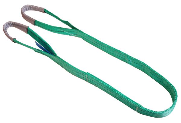 BATO Båndstrop WLL 2-øje 2 tons x 1m. Grøn.