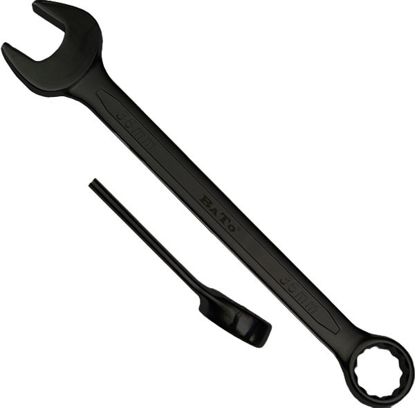 BATO Ringgaffelnøgle 130 mm. model sort