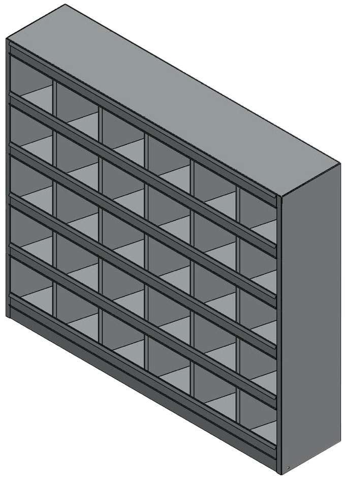 BATO Bolt rack 36 compartments (6x6)