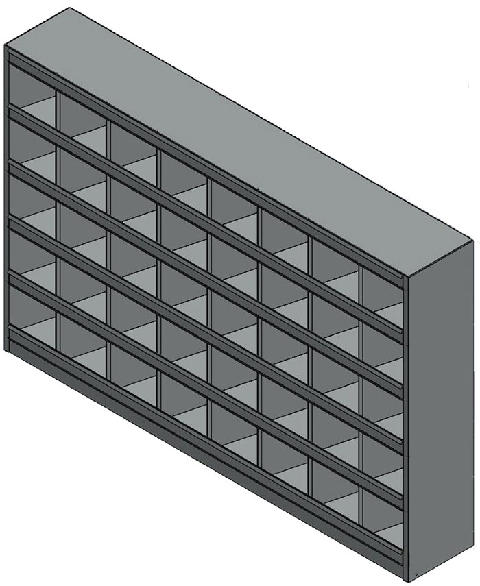 BATO Bolt rack 48 compartments (8x6)