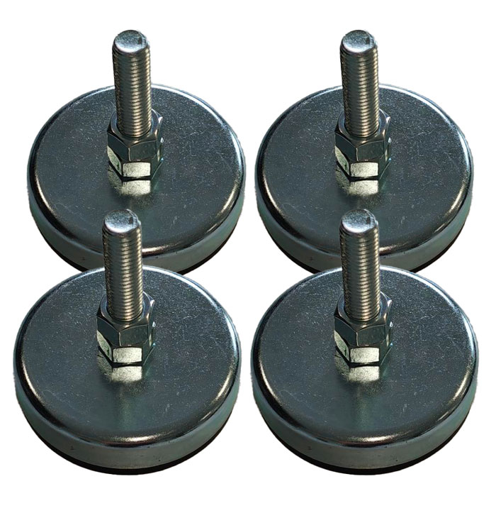 BATO leveling feet for workbenches 90812 and 90850, pack of 4