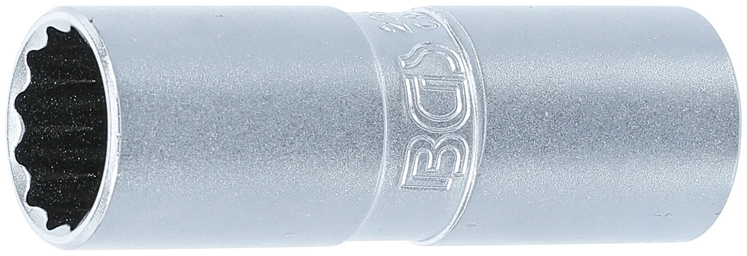 BGS Tændrørstop med gummi, tolvkant | 12,5 mm (1/2") | 16 mm