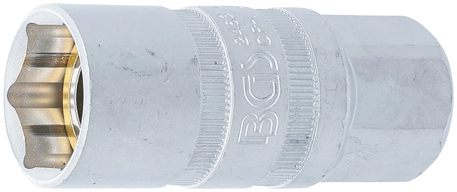 BGS Tændrørstop med magnet, sekskant | 12,5 mm (1/2") | 21 mm