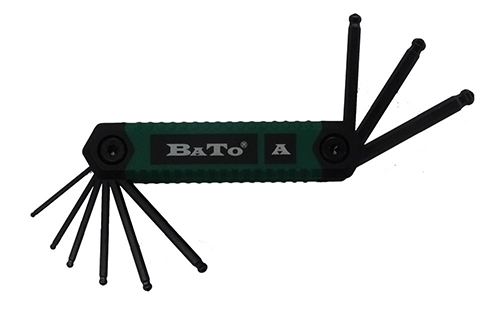 BATO Hex set knife model inch 5/64" - 1/4". 9 parts.