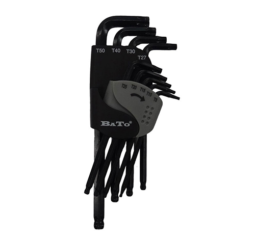 BATO Hex key set Torx 8-50. 9 parts.