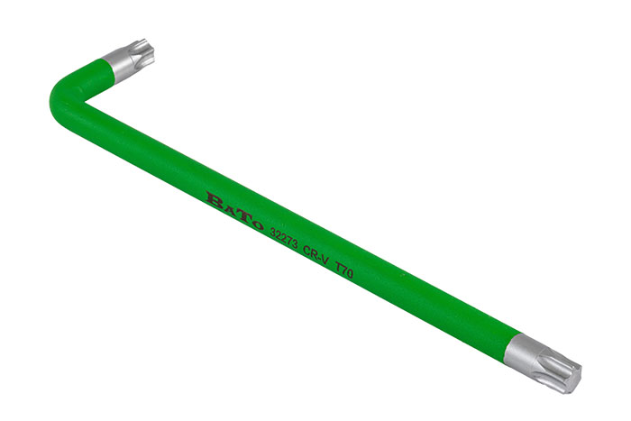 BATO Stiftnøgle farvet grøn lang Torx 70 x 320mm.