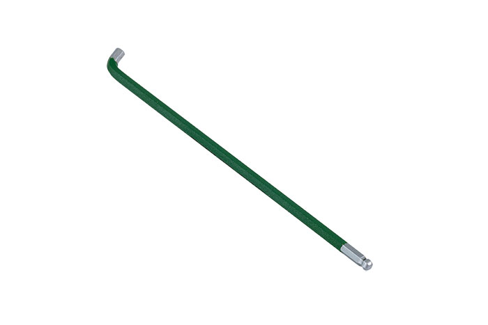 BATO Stiftnøgle stubby farvet Mørkegrøn. 4 x 140mm.