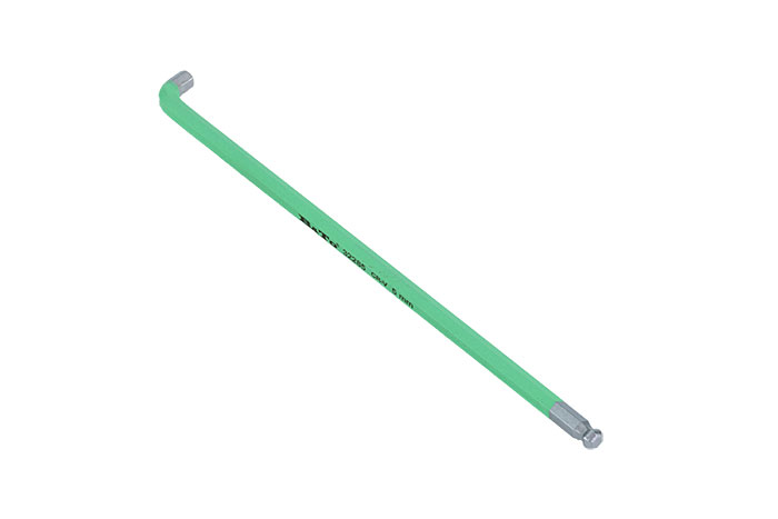 BATO Stiftnøgle stubby farvet Lysegrøn. 5 x 160mm. 