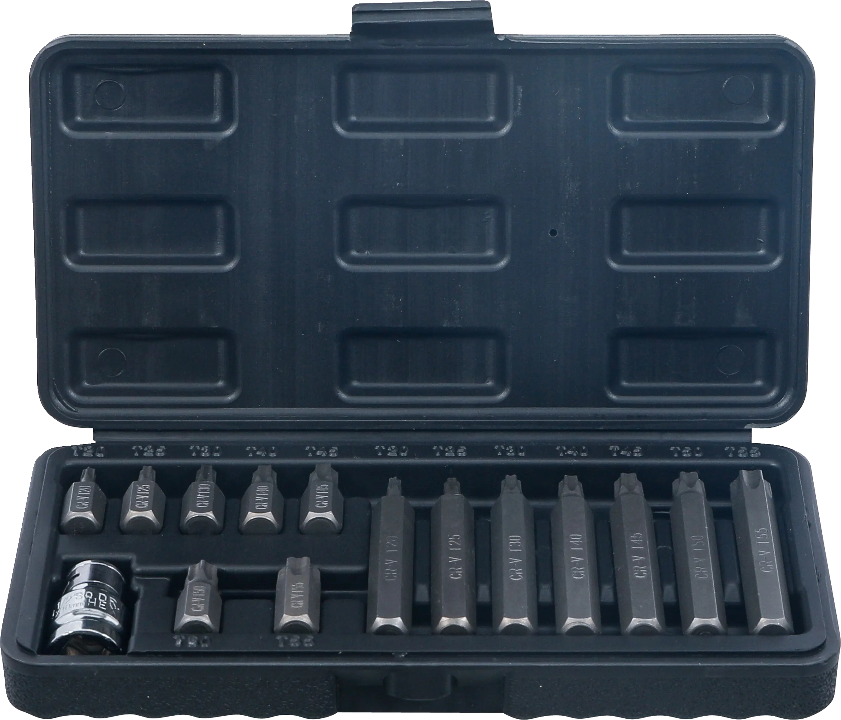 BGS Bit-sæt | 10 mm (3/8") firkantdrev | T-Star (Torx) | 15 dele