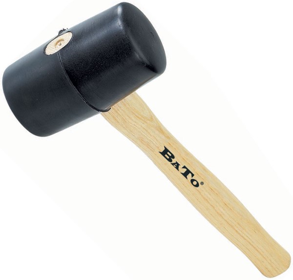 BATO Rubber mallet 300 gr. 45mm. Wood handle