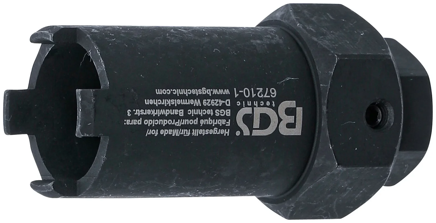 BGS Specialindsats til dysestok | udvendig sekskant 32 mm | til Mercedes-Benz, Neoplan, Setra