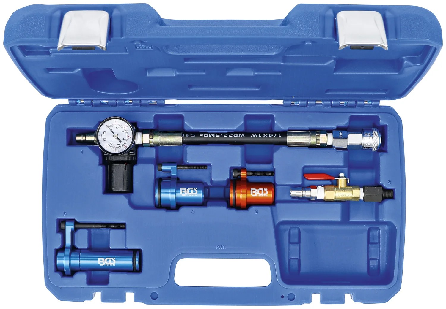BGS Gearolie-aftapningssystem-sæt | til automatgear | til Mercedes-Benz & BMW | 5 dele