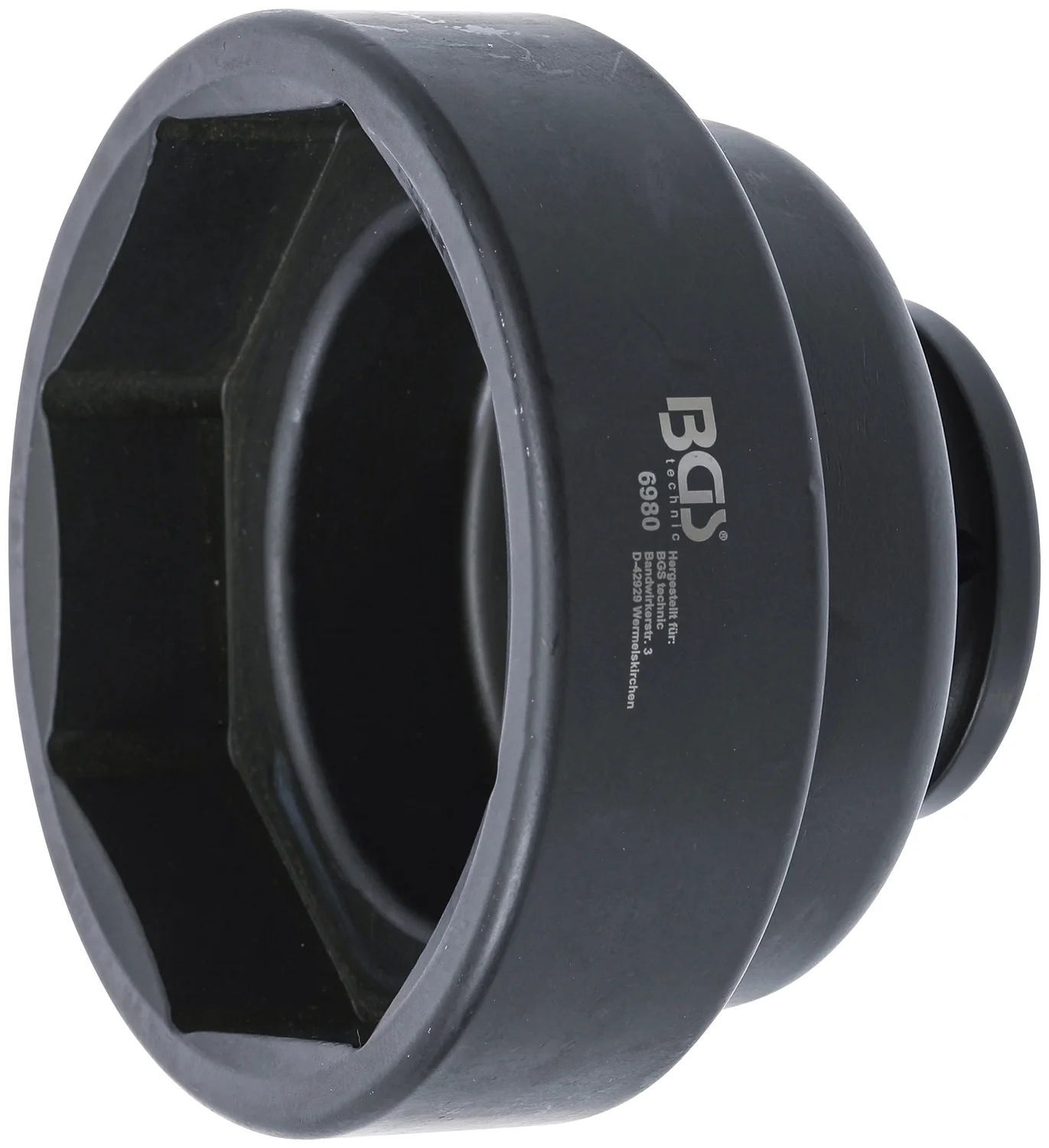 BGS Bagaksel-navmøtrik-nøgle | 8-kant | til SCANIA | 100 mm
