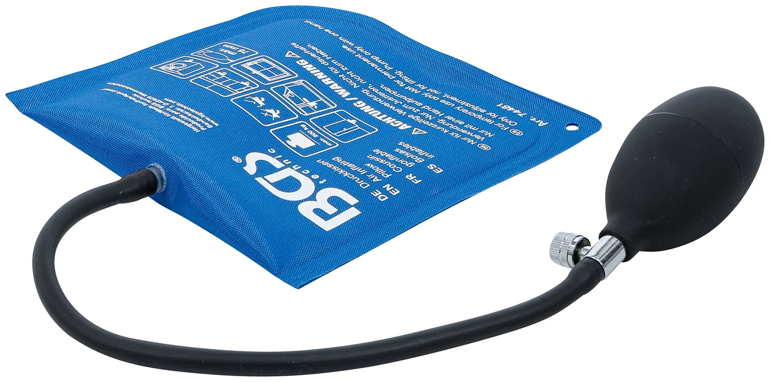 BGS Trykpude | med manuel pumpe | Kvadratisk | 165 x 150 mm