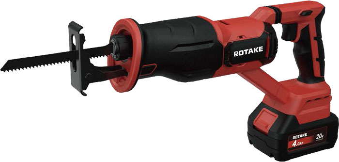 ROTAKE 8312 Cordless reciprocating saw 20V. Without batteries and charger.