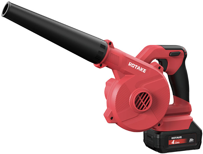 ROTAKE battery-powered fan. Without batteries and charger
