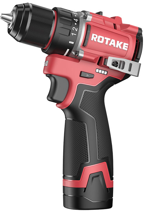 ROTAKE D11 Cordless drill/driver 1/2" 13mm 60Nm mini 16V. Without batteries and charger.