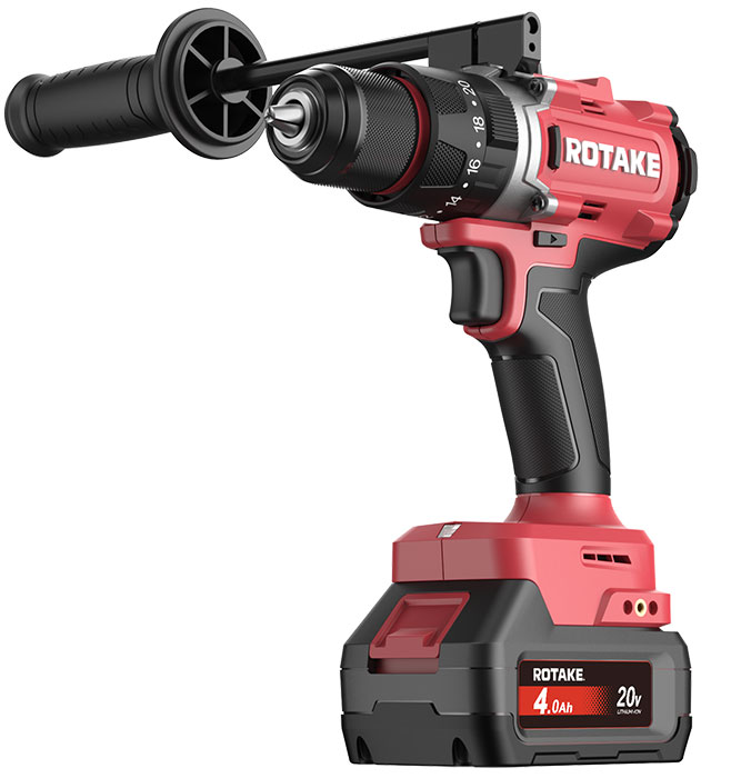 ROTAKE D2H Cordless Impact Drill 1/2" 13mm 120Nm 20V. Without batteries and charger.