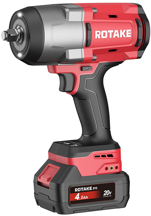 ROTAKE T-3 Cordless Impact Wrench 1/2" 1880Nm Large Brushless 20V. Without batteries and charger.