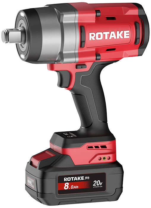 ROTAKE T-5 Cordless Impact Wrench 3/4" 2400Nm Large Brushless 20V. Without batteries and charger.
