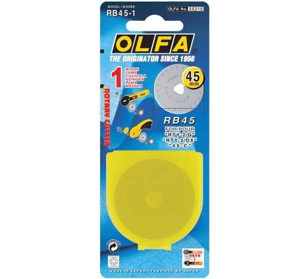 BATO Olfa knivblad rulla 45mm. RB45-1.