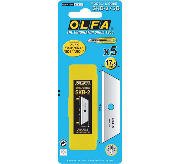 BATO Olfa säkerhet knivblad . SKB-2/5B.
