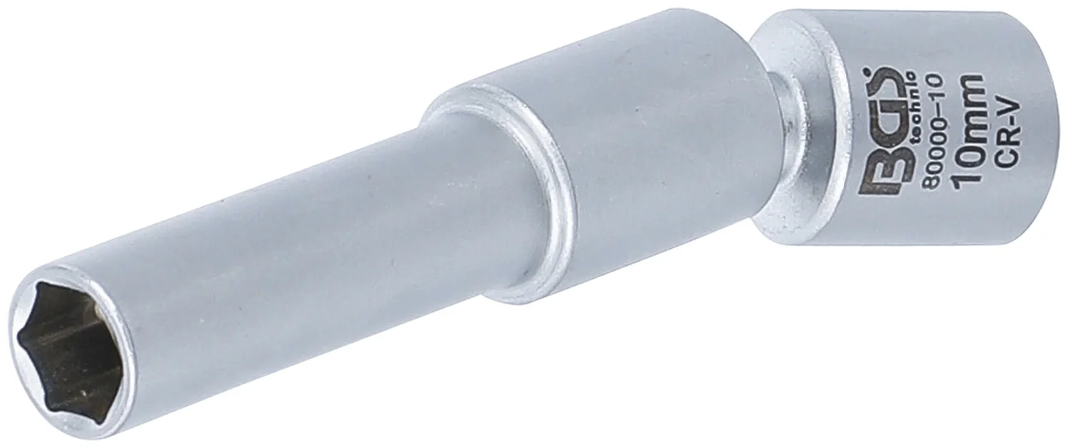 BGS Gløde-og tændrør-sæt med leddelt top | 10 mm (3/8") | 10 mm