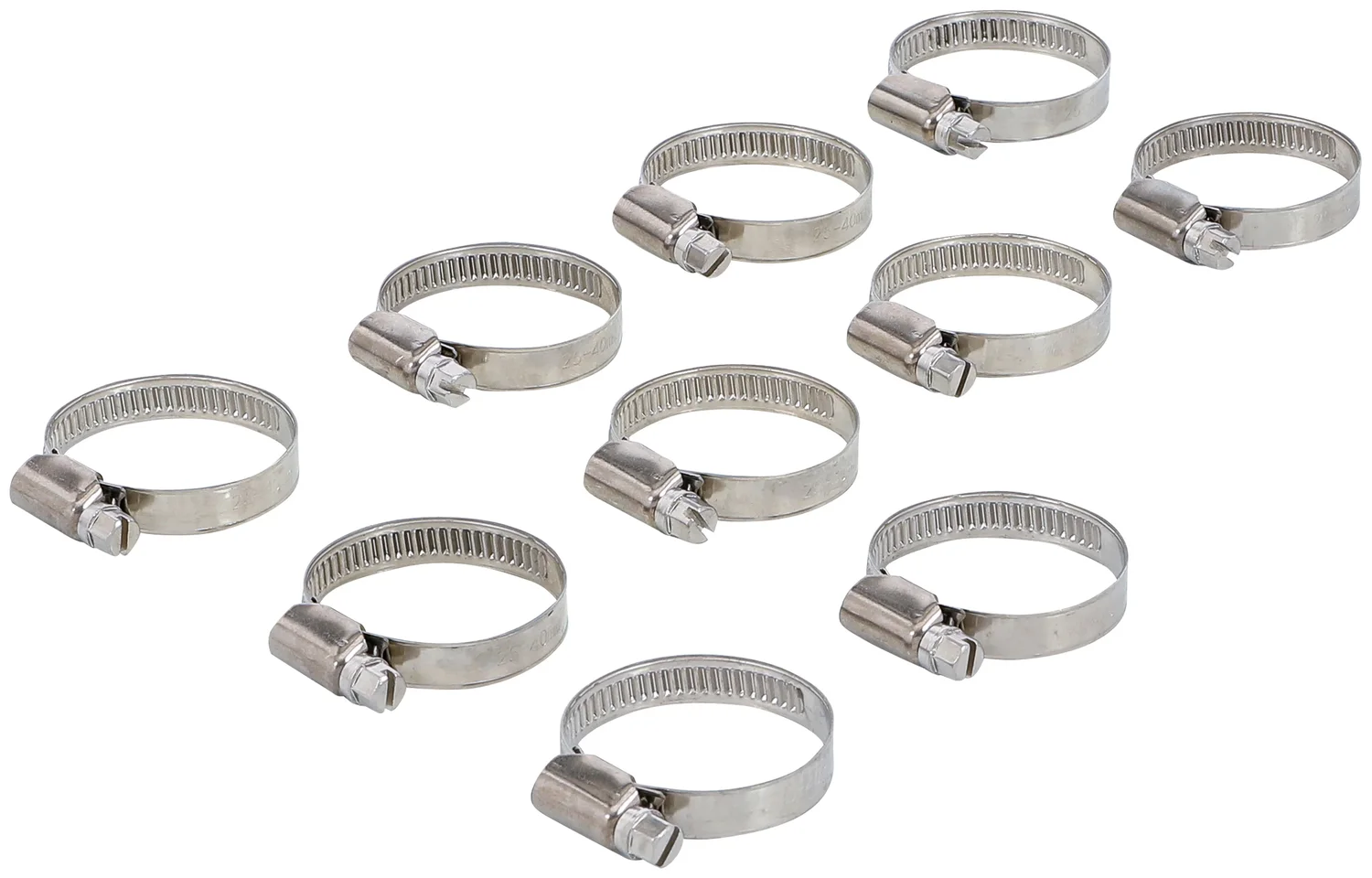 BGS Letkuliitin | ruostumaton | 25 x 40 mm | 10-os.