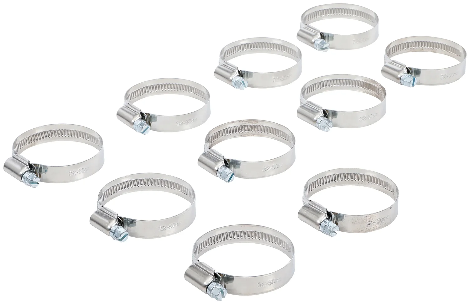 BGS Letkuliitin | ruostumaton | 32 x 50 mm | 10-os.