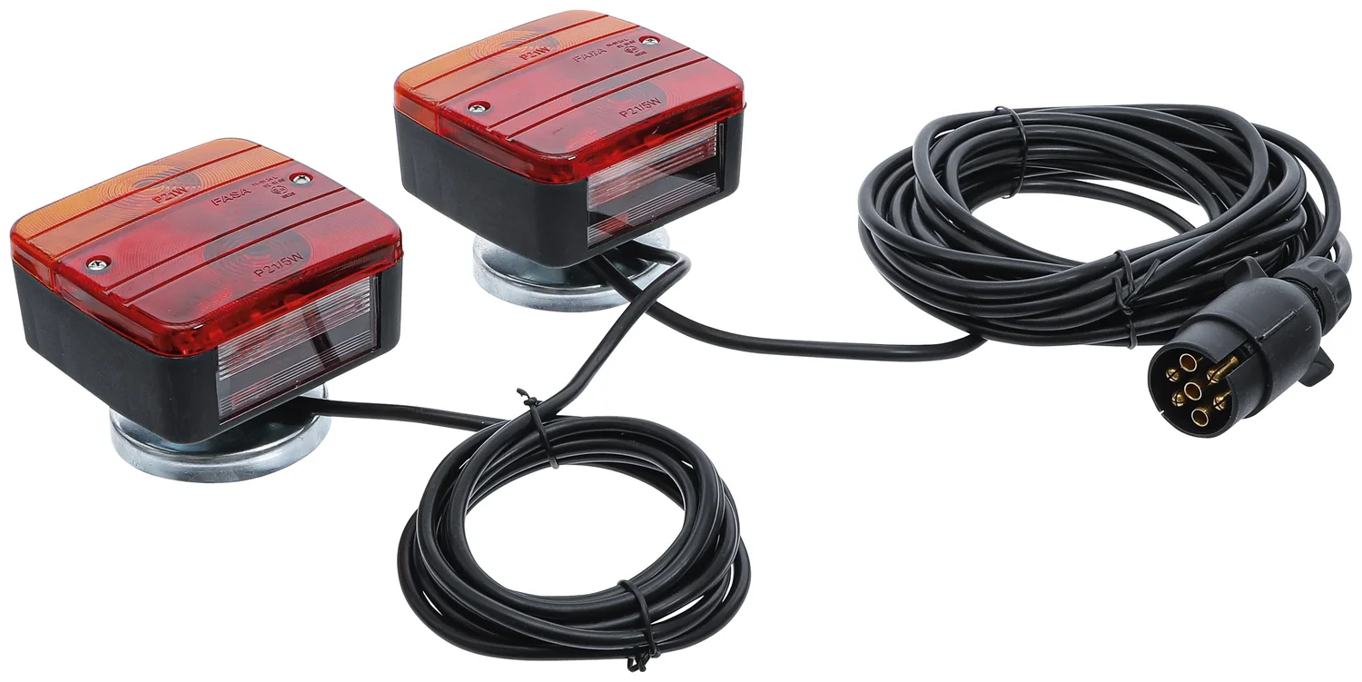 BGS Anhængerlamper med magnetholder | 2 dele