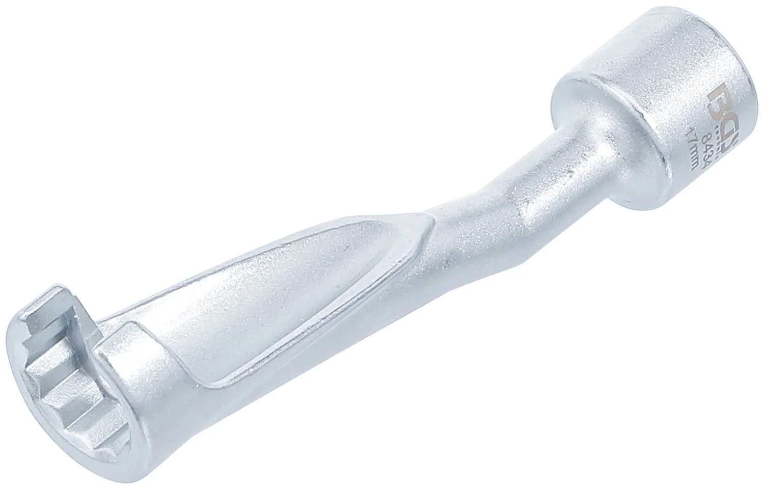 BGS Specialnøgle til indsprøjtningsledninger | til BMW, Opel 2,5TD, Mercedes-Benz | 12,5 mm (1/2") | 17 mm