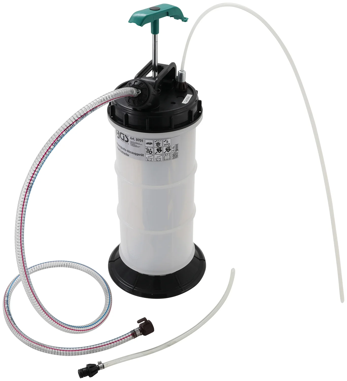 BGS Væskeudsugningsudstyr | 5,5 l