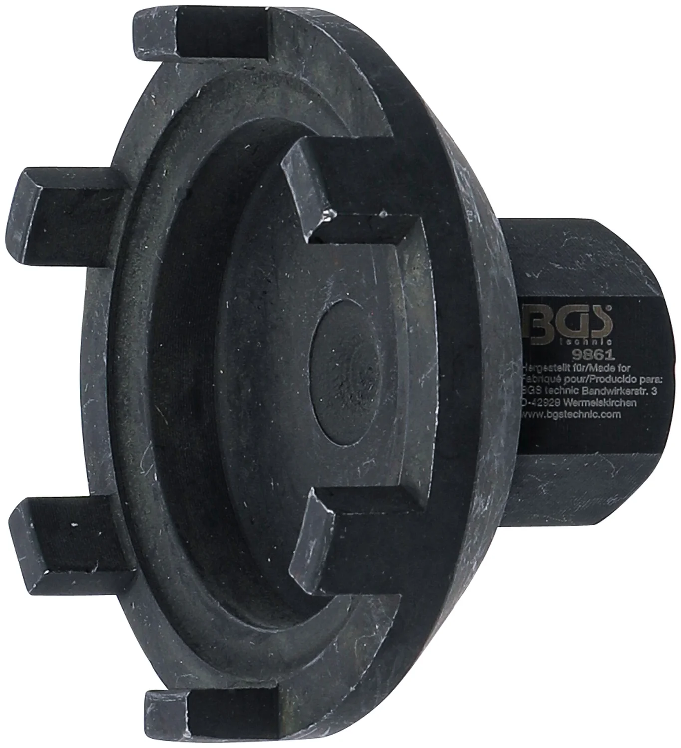 BGS Notmøtrikindsats til differentialgear-differential | Udvendigt liggende tapper | 72 mm | til Mercedes-Benz Citaro, EvoBus